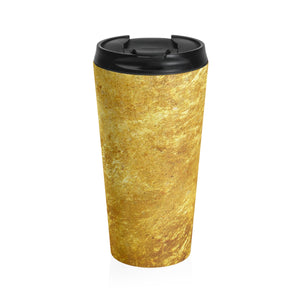 Golden Travel Mug