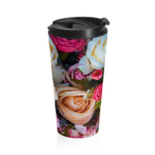 Load image into Gallery viewer, Flowers Travel Mug