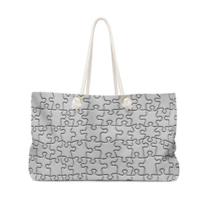 Gray Maze Weekender Bag