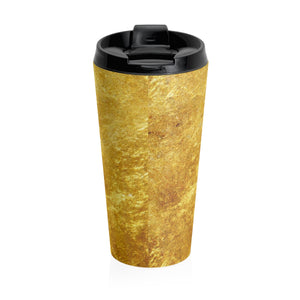 Golden Travel Mug