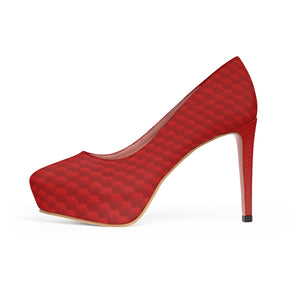 Red Style Women's Platform Heels