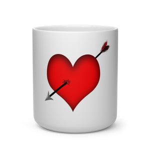 Heart Shape Broken Mug