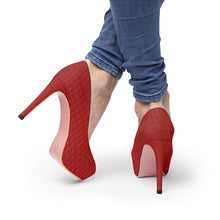 Load image into Gallery viewer, Red Style Women&#39;s Platform Heels