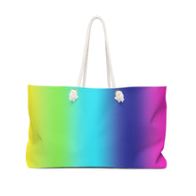 Load image into Gallery viewer, Rainbow Mixed Weekender Bag