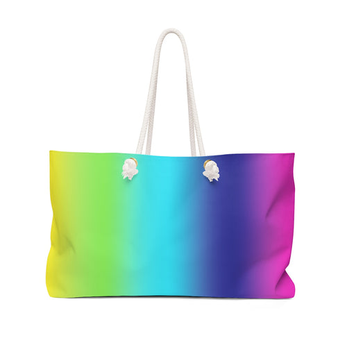 Rainbow Mixed Weekender Bag