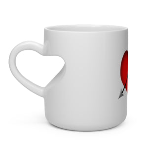 Heart Shape Broken Mug