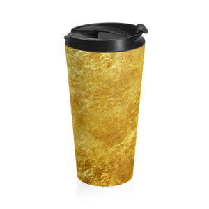 Golden Travel Mug