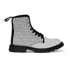 Gray Style Men's Martin Boots