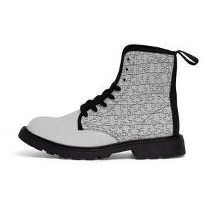 Gray Style Men's Martin Boots