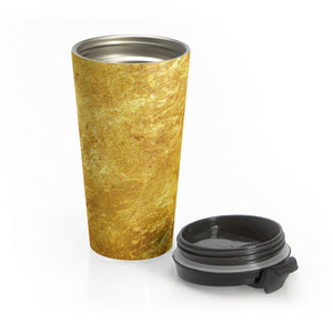 Golden Travel Mug