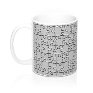 Gray Maze Mug 11oz