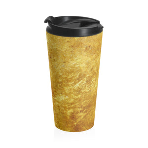 Golden Travel Mug