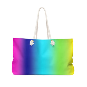 Rainbow Mixed Weekender Bag