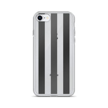 Load image into Gallery viewer, Black Strips iPhone Case