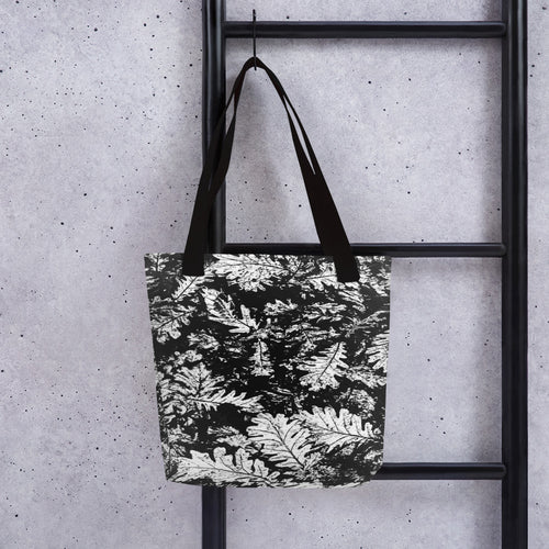 White Tree Leaves Tote bag