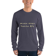 Load image into Gallery viewer, Long sleeve t-shirt Work Hard