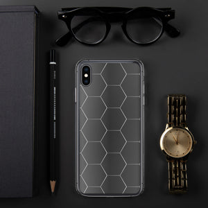 Black octagon iPhone Case