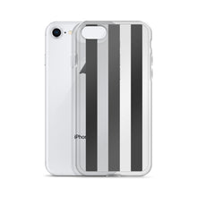 Load image into Gallery viewer, Black Strips iPhone Case