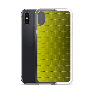 Black In Yellow Complex iPhone Case