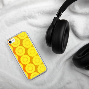 Sun Sine Flowers iPhone Case