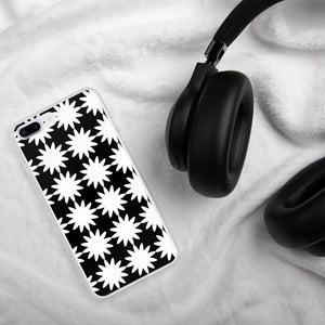 White Flowers Dynamic iPhone Case