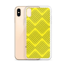 Load image into Gallery viewer, Imaginary Yellow Nets iPhone Case