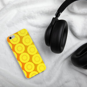 Sun Sine Flowers iPhone Case