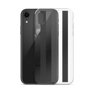 Black Strips iPhone Case