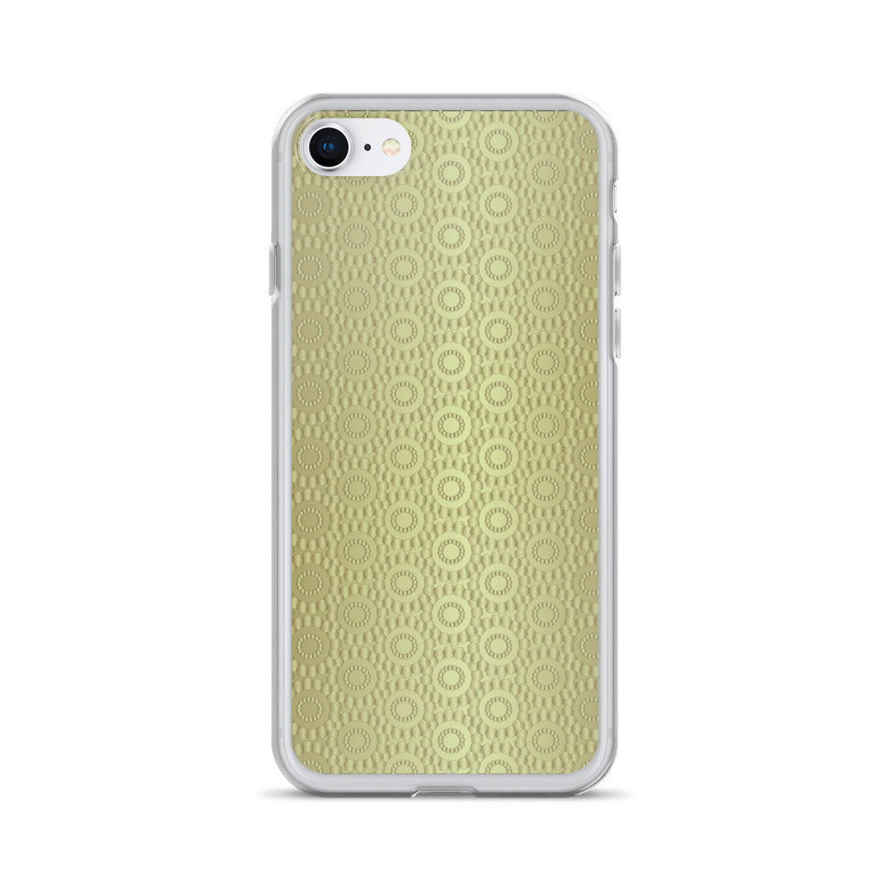 Dynamic Golden Frills iPhone Case