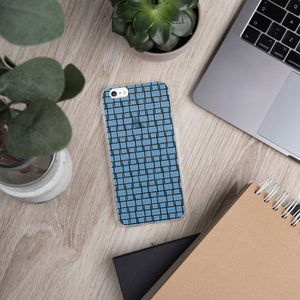 Blue Wall iPhone Case