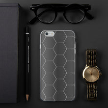 Load image into Gallery viewer, Black octagon iPhone Case