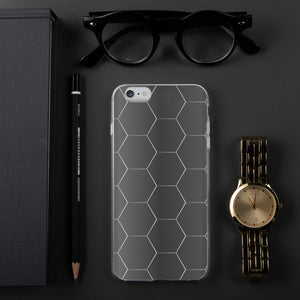 Black octagon iPhone Case