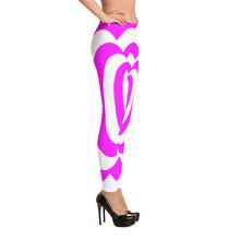 Load image into Gallery viewer, Pink Whirlpool Leggings