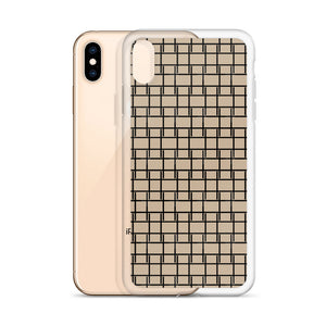 Solid Brown Wall iPhone Case