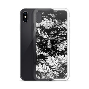 White Tree Leaves iPhone Case