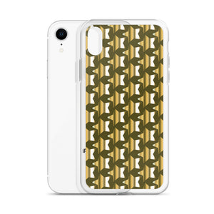 Golden Stars Frills iPhone Case