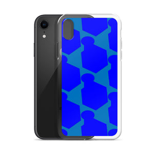 Shine Blue Dynamics iPhone Case