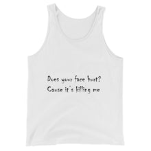 Load image into Gallery viewer, Your Face Hurt Unisex  Tank Top