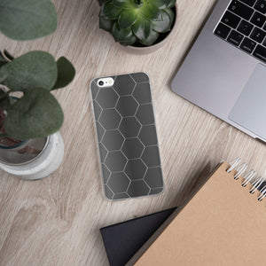 Black octagon iPhone Case