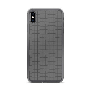 Gray Wall Solid iPhone Case