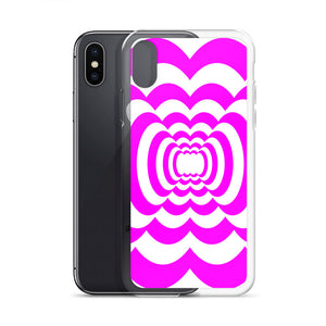 Pink Whirlpool iPhone Case