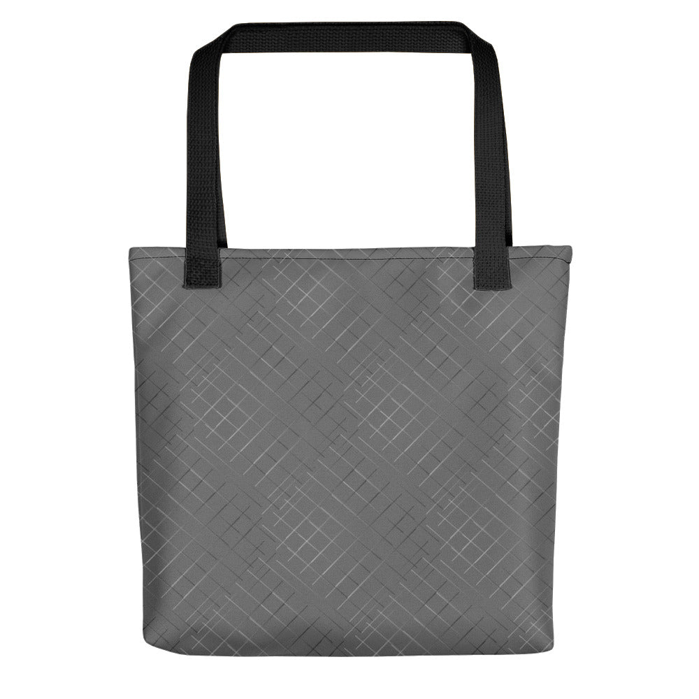 Imaginary Dynamic Gray Nets Tote bag