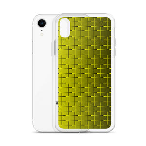 Black In Yellow Complex iPhone Case