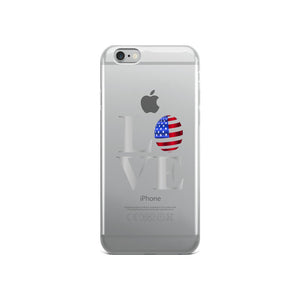 Love USA iPhone Case