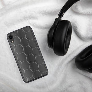 Black octagon iPhone Case