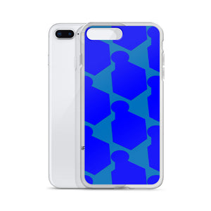 Shine Blue Dynamics iPhone Case