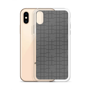 Gray Wall Solid iPhone Case