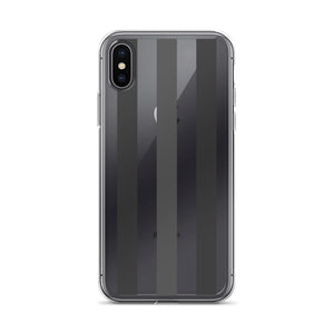 Black Strips iPhone Case