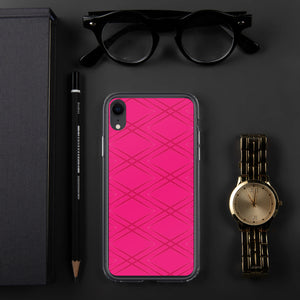 Imajinary Pink Quadrant iPhone Case