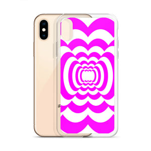 Pink Whirlpool iPhone Case